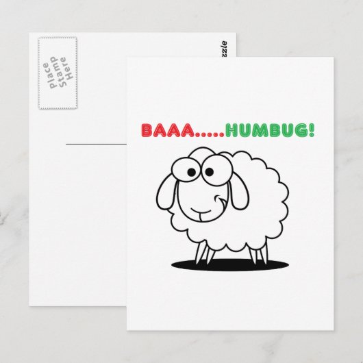 バア…ペテン師！ ポストカード (正面/裏面)