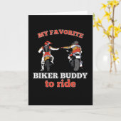 バイお気に入りのクの友達 カード (黄色い花)