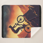 バイやる気を起こさせるク、自転車、サイクリング、スポーツ、趣味 シェルパブランケット (正面(横))