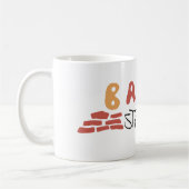 バイアの通りのロゴのマグ コーヒーマグカップ (左)