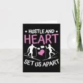 バイアスロンの激情と情熱が私たちを際立たせる クロスカントリー カード (正面)