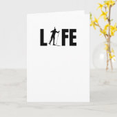 バイアスロンの生活 | Biathlon Lover Target射撃、 発砲 カード (黄色い花)