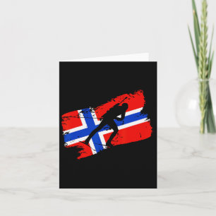 バイアスロンノルウェー国旗Noruigan Cross Country Skin カード