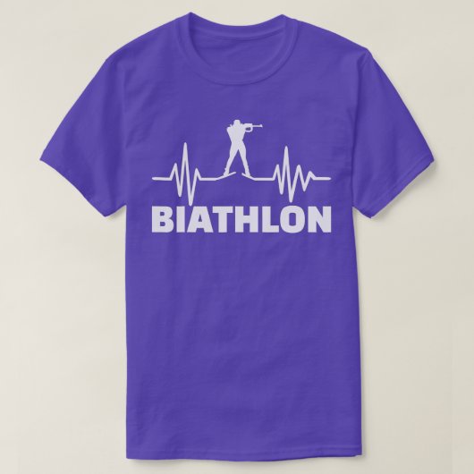 バイアスロン周波数(2) Tシャツ (デザイン正面)