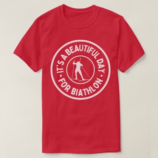 バイアスロン2 Tシャツ (デザイン正面)