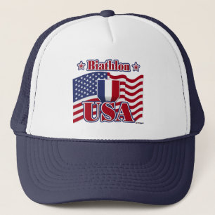 バイアスロンUSA キャップ