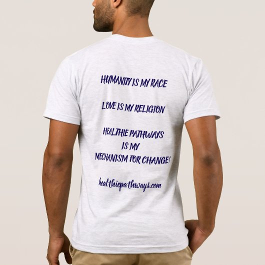 バイアスTシャツ Tシャツ (裏面)