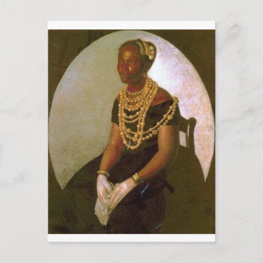 バイアナ族の女性 ポストカード (正面)