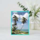 バイアホンダ州パークフロリダ鍵フォトプリント シーズンポストカード (スタンド正面)