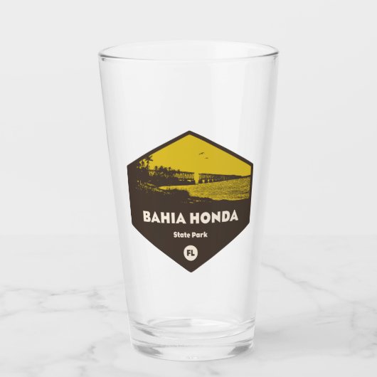バイアホンダ州パークフロリダ タンブラーグラス (正面)