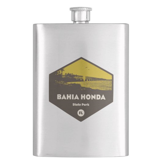 バイアホンダ州パークフロリダ フラスク (正面)