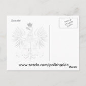 バイアリストックポーランド ポストカード (裏面)