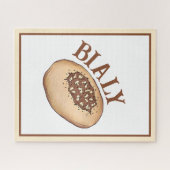 バイアルユダヤベーカリーオニオンブレッドポーランドポーランドフード ジグソーパズル (横)