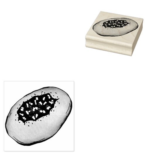 バイアルユダヤベーカリーオニオンブレッドポーランドポーランドフード ラバースタンプ (押印)