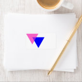 バイアングルズバイセクシャルプライド ラベル (インサイチュ)