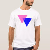 バイアングルズバイセクシャルプライド Tシャツ (正面)