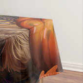 バイア不気味ーテリアハロウィーン魔女とカボチャ テーブルクロス (インサイチュ)