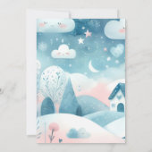 バイウッドホワイトエレファント誕生日第1誕生日 招待状 (裏面)