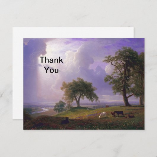バイエルシュタットカリフォルニ絵画ア春サンキューユー ポストカード (正面/裏面)