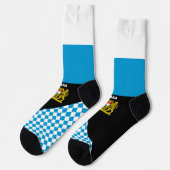 バイエルソックス、バイエルン国旗の色/スポーツ ソックス (左)