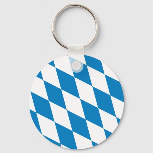 バイエルドイツランド国旗 キーホルダー (正面)