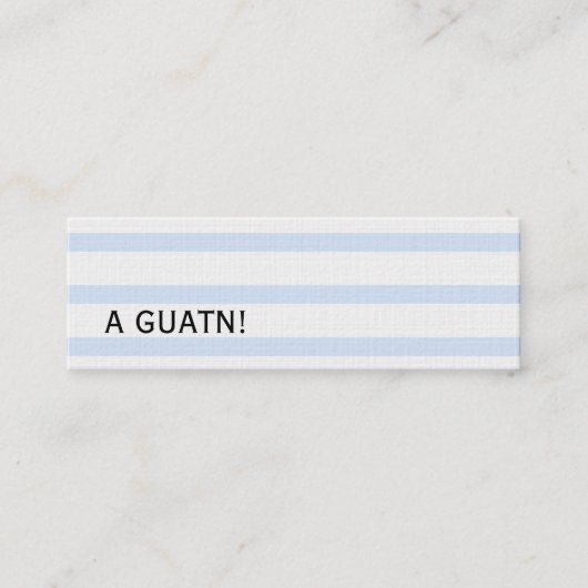 バイエルンのカード スキニー名刺 (正面)