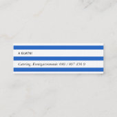 バイエルンのカード スキニー名刺 (裏面)