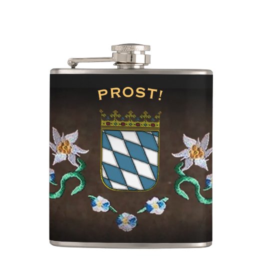 バイエルンのコート"Prost!" スキットル (正面)