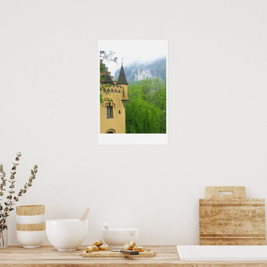 バイエルンの城 ポスター (キッチン)