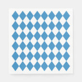 バイエルンの幾何学的パターンオクトーバーフェスト。 スタンダードランチョンナプキン (正面)