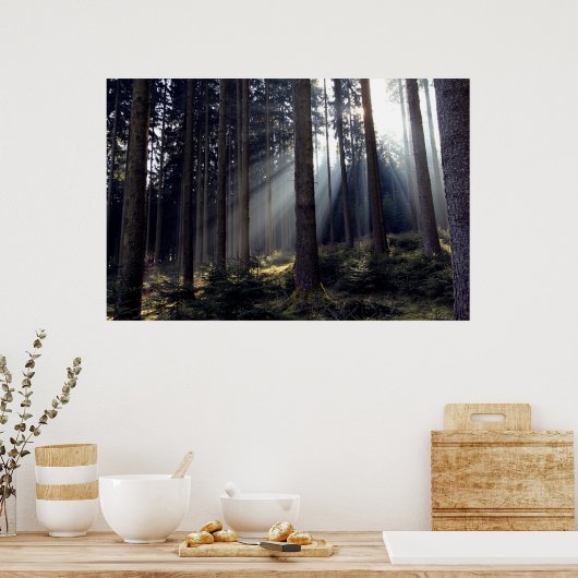 バイエルンの森 ポスター (キッチン)