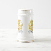 バイエルンアームズ&ビールオクトーバーフェストスタイン ビールジョッキ (中央)