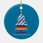 バイエルンインスパイア州旗 セラミックオーナメント (裏面)