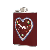 バイエルンオクトーバーフェストハート フラスク (左)