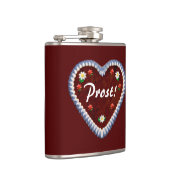 バイエルンオクトーバーフェストハート フラスク (右)