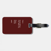 バイエルンオクトーバーフェストハート ラゲッジタグ (裏面横)