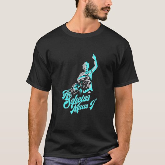 バイエルンダイアレクトBavariaギフトfor Bayer An Scheiss M Tシャツ (正面)