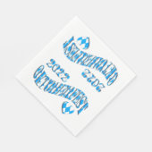 バイエルンドイツビールフェスティバルロゴオクトーバーフェスト2022 スタンダードランチョンナプキン (角)