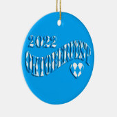 バイエルンドイツビールフェスティバルロゴオクトーバーフェスト2022 セラミックオーナメント (右)