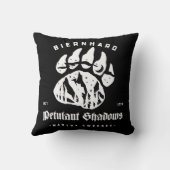 バイエルンハードが不機嫌な影を2トーン クッション (裏面)