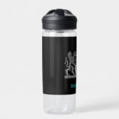 バイエルンフィットネス&バイエルンの紋章/旗 ウォーターボトル (正面)