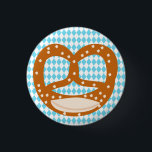 バイエルンプレッツェル(Brezn)コサージボタン 缶バッジ<br><div class="desc">バイエルン語Corsageボタン</div>