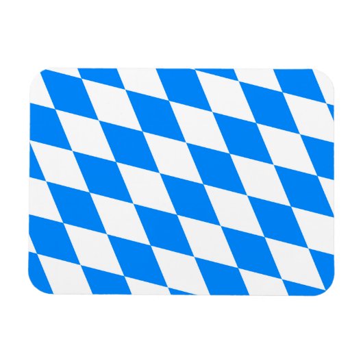 バイエルンラウテンファーネ マグネット (横)