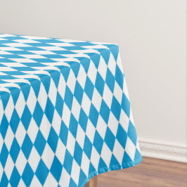 バイエルン国旗のパターンオクトーバーフェスト テーブルクロス