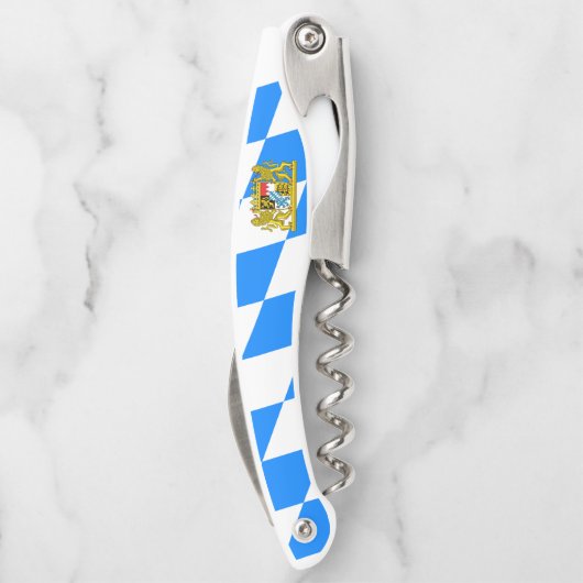 バイエルン国旗の紋章 ソムリエナイフ (裏面)