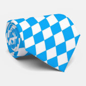 バイエルン国旗の色ブルーバイエルンオクトーバーフェスト ネクタイ (ロール)