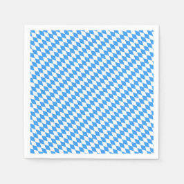 バイエルン国旗パターン（の模様が）ある10月 スタンダードカクテルナプキン