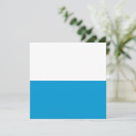 バイエルン国旗 カード (スタンド正面)