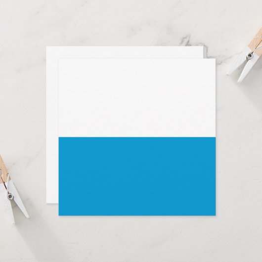 バイエルン国旗 カード (正面/裏面インサイチュ)