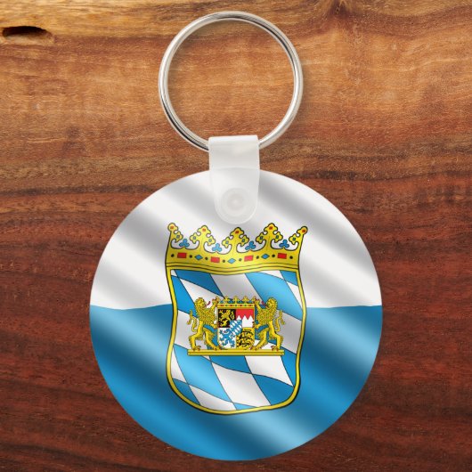 バイエルン国旗 キーホルダー (正面)